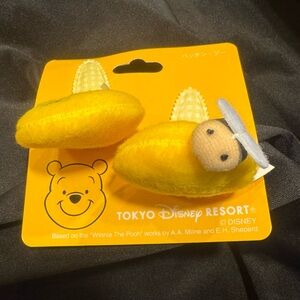 Disney Winnie the Pooh hair clip ears Brand New from Tokyo Disney Land